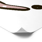 Kinderachtige honden, met de hand getekend, trendy poster (Hoek)