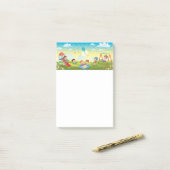 Kinderachtige Post-it Notities Post-it® Notes (Op bureau)