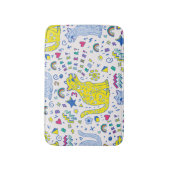 Kinderachtige tijger en regenboog patroon badmat (Voorkant Verticaal)