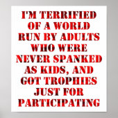 Kinderachtige Volwassenen Funny Poster (Voorkant)