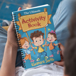 Kinderactiviteitenboek I Spiral Notebook met eigen Notitieboek
