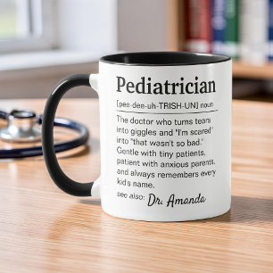 Kinderarts Definitie Gepersonaliseerde Waardering Mok