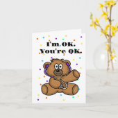 Kinderarts Hartelijk dank voor uw Wenskaart Kaart (Gele Bloem)