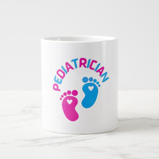 kinderarts, kinderarts, kinderarts, kinderarts, grote koffiekop (Voorkant)