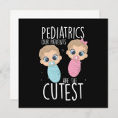 Kinderarts Kinderen Dokter Geneeskunde Cadeau Kaart (Voorkant / Achterkant)