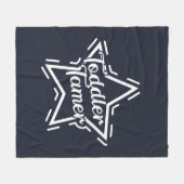 Kinderarts leraar fleece deken (Voorkant (Horizontaal))