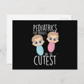 Kinderarts Patiënten Kinderen Dokter Medicijn Cade Briefkaart (Voorkant / Achterkant)