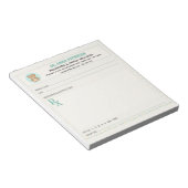 Kinderarts Recept Notitieblok (Schuin)