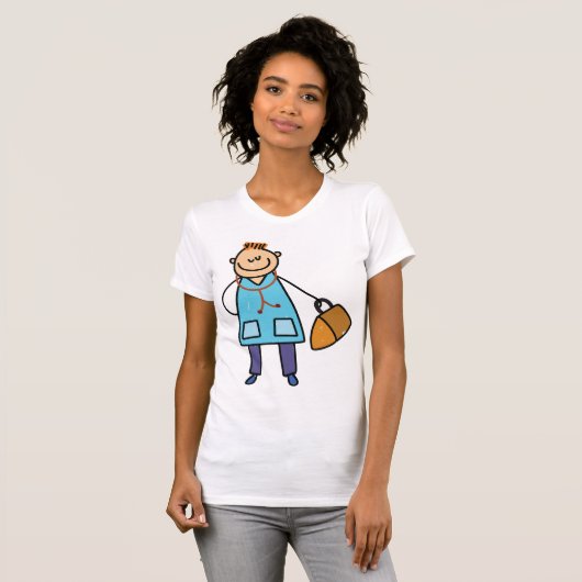 Kinderarts T-shirt (Voorkant volledig)