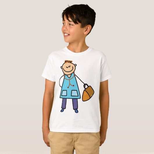 Kinderarts T-shirt (Voorkant volledig)
