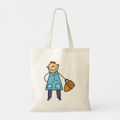 Kinderarts Tote Bag (Achterkant)