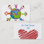 Kinderarts Visitekaartje (Voorkant / Achterkant)