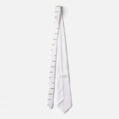 Kinderarts zie ik kleine mensen stropdas (Achterkant)