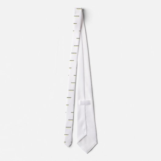 Kinderarts zie ik kleine mensen stropdas (Achterkant)