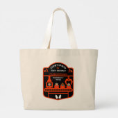 KinderartsBedankt Cadeau Grote Tote Bag (Achterkant)