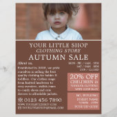 Kinderarts's Clothing Store Advert Flyer (Voorkant)