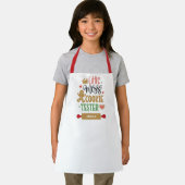Kinderbakapron voor kerstvakantie schort (Insitu)