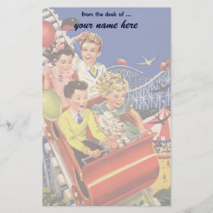  kinderballonnen Dog Roller Onderzetter Ride Briefpapier