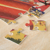  kinderballonnen Dog Roller Onderzetter Ride Legpuzzel (Zijkant)