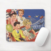  kinderballonnen Dog Roller Onderzetter Ride Muismat (Met muis)