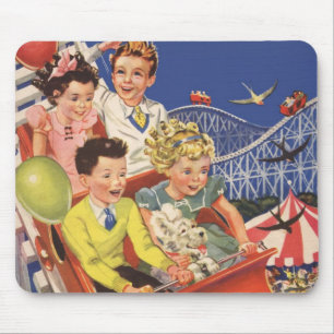  kinderballonnen Dog Roller Onderzetter Ride Muismat