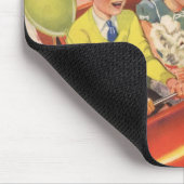  kinderballonnen Dog Roller Onderzetter Ride Muismat (Hoek)