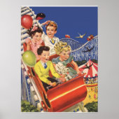  kinderballonnen Dog Roller Onderzetter Ride Poster (Voorkant)