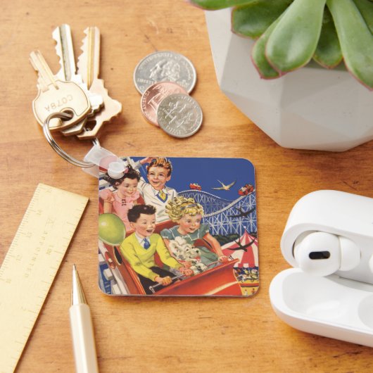  kinderballonnen Dog Roller Onderzetter Ride Sleutelhanger (Bureau)