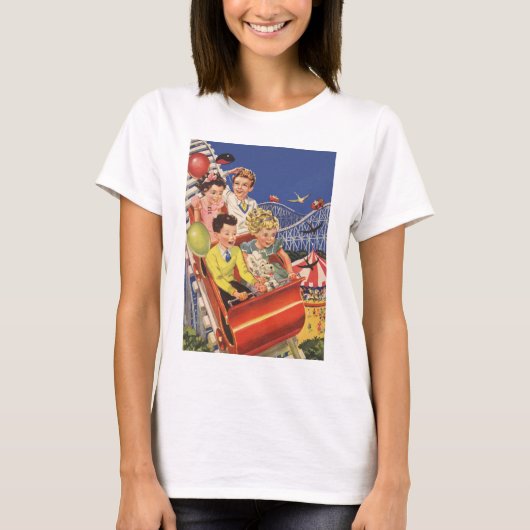 kinderballonnen Dog Roller Onderzetter Ride T-shirt (Voorkant)