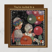  Kinderballonnen van de Birthday Party Speelgoed! Kaart (Voorkant / Achterkant)