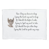 Kinderbedtijd Hoesje met piloten Kussensloop (Voorkant)