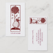 kinderbibliothecaris visitekaartje (Voorkant / Achterkant)