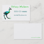 Kinderbijenkaart Contactkaartje (Voorkant / Achterkant)