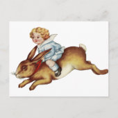 Kinderbijnen Bunny Rabbit Briefkaart (Voorkant)