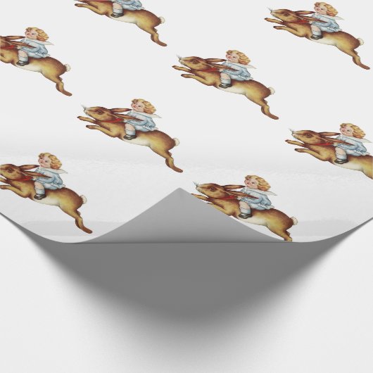  Kinderbijnen Bunny Rabbit Cadeaupapier (Hoek)