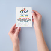 Kinderbijval, kinderliefdadigheidsevenement Bike-a Flyer (Hand)