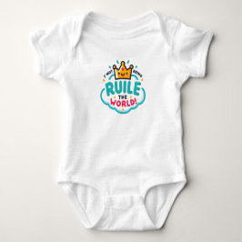 Kinderbody met een grappige inscriptie romper