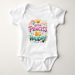 Kinderbody met een grappige inscriptie romper