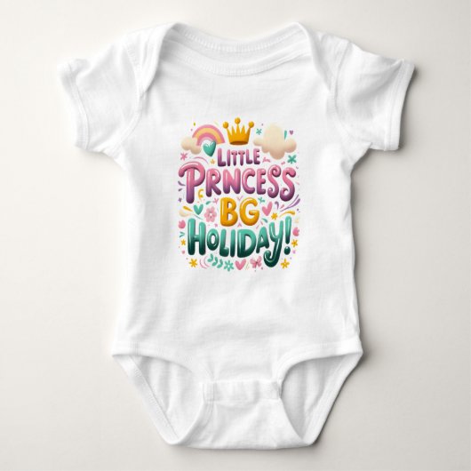 Kinderbody met een grappige inscriptie romper (Voorkant)