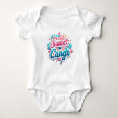 Kinderbody met een grappige inscriptie romper (Voorkant)