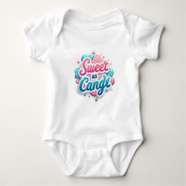Kinderbody met een grappige inscriptie romper