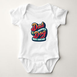 Kinderbody met een grappige inscriptie romper