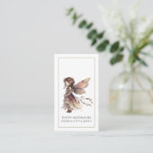 Kinderboek Auteur Schrijver Fairy Visitekaartje (Staand voorkant)