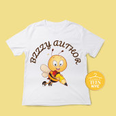 Kinderboek Auteur Unisex Bee T-shirt