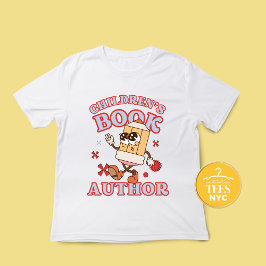 Kinderboek Auteur Unisex Groovy T-shirt