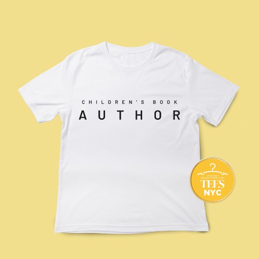 Kinderboek Auteur Unisex T-shirt