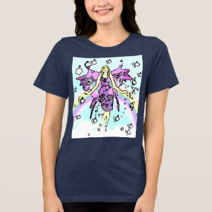 Kinderboek Elf Tri-Blend Shirt