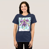 Kinderboek Elf  Tri-Blend Shirt (Voorkant volledig)