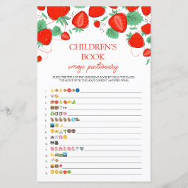 Kinderboek Emoji Pictionary Game Sweet Berry