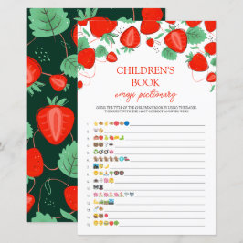 Kinderboek Emoji Pictionary Game Sweet Berry